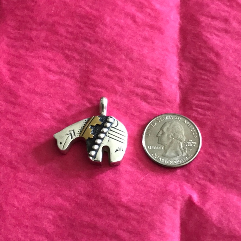 Silver and Gold CA bear